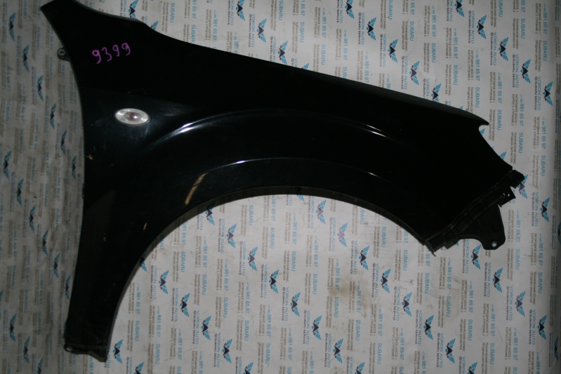 Крыло переднее правое Subaru Forester S12 07-12 57120SC0019P Б/У Черное 9399