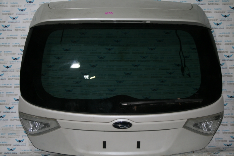 Дверь багажника Subaru Impreza G12   60809FG0009P. Белая 9793